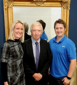 JS Mirrors Co-directors Joanna and Stuart Morgan, with Finance For Enterprise Investment Manager, Alan Scott (Centre)